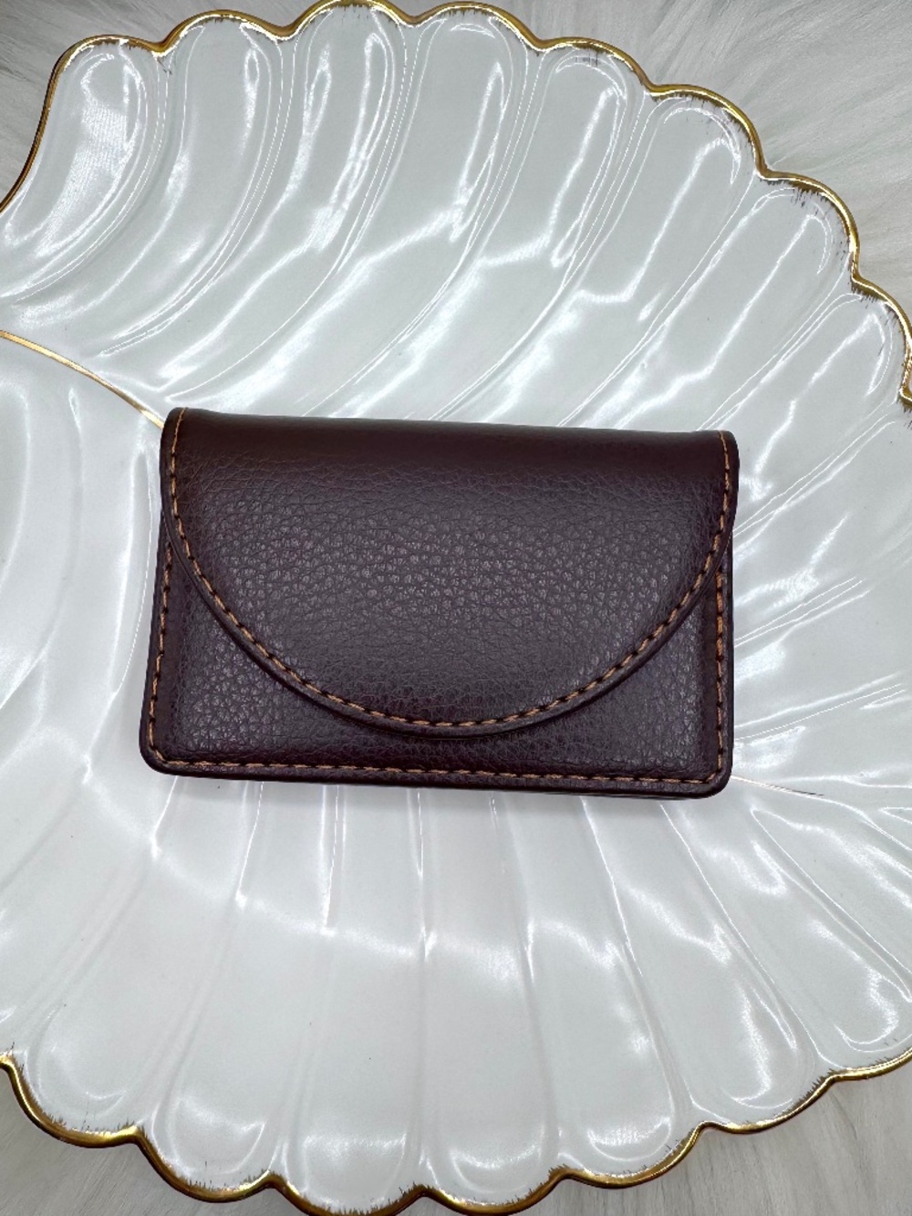 Espresso Brown Card Wallet